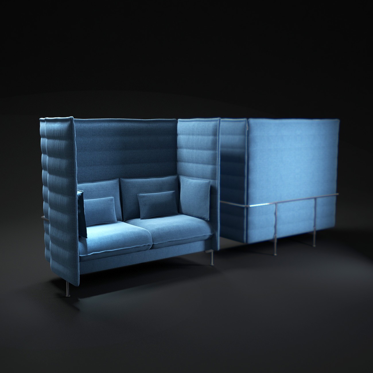 办公沙发|布面沙发|办公家具|登录入口家具|alcove 高背沙发