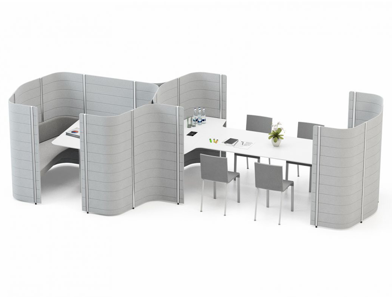 会议台|静音舱/洽谈屋|办公家具|登录入口家具|Workbays Focus 1
