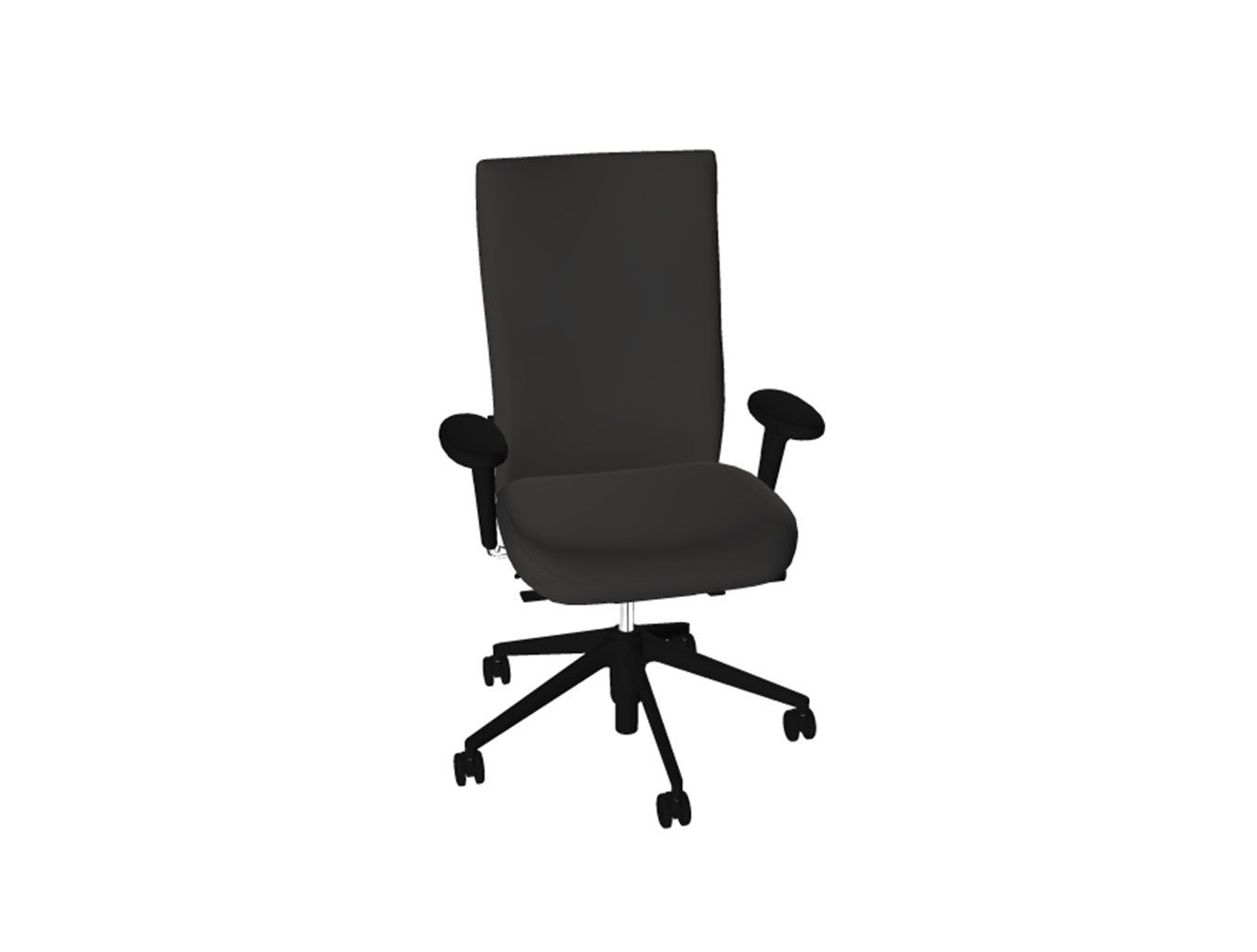 办公椅|现代真皮中班椅|办公家具|登录入口家具|ID Soft 大班椅