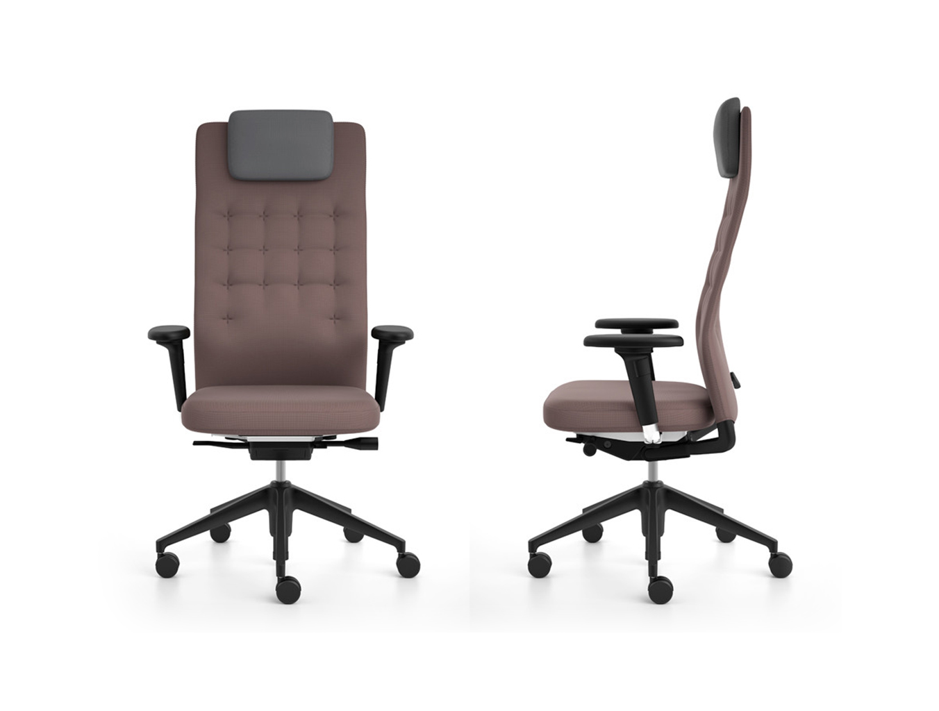 办公椅|现代真皮中班椅|办公家具|登录入口家具|ID Trim 大班椅