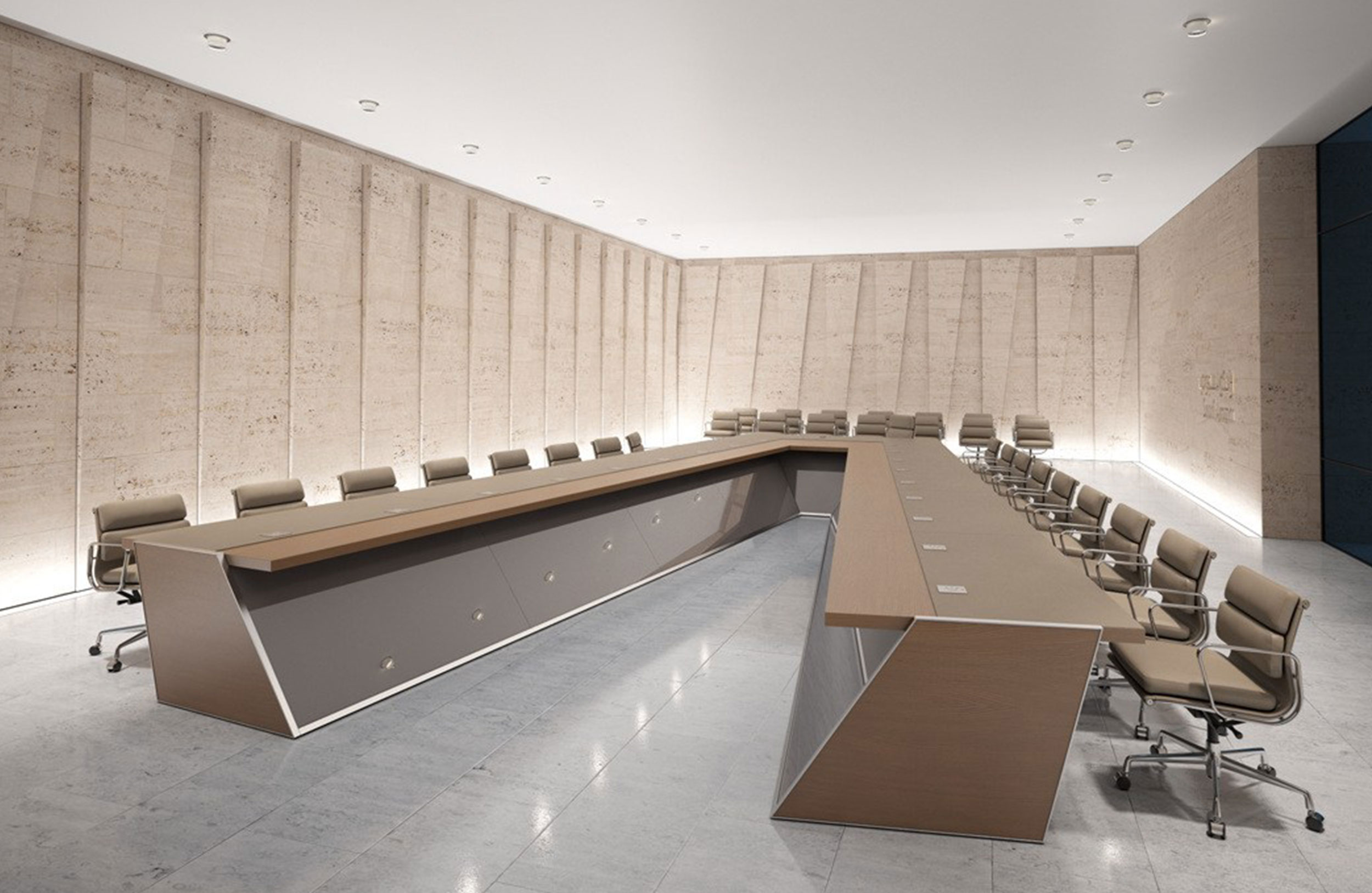 会议台|会议条桌|办公家具|登录入口家具|木制斜边会议桌