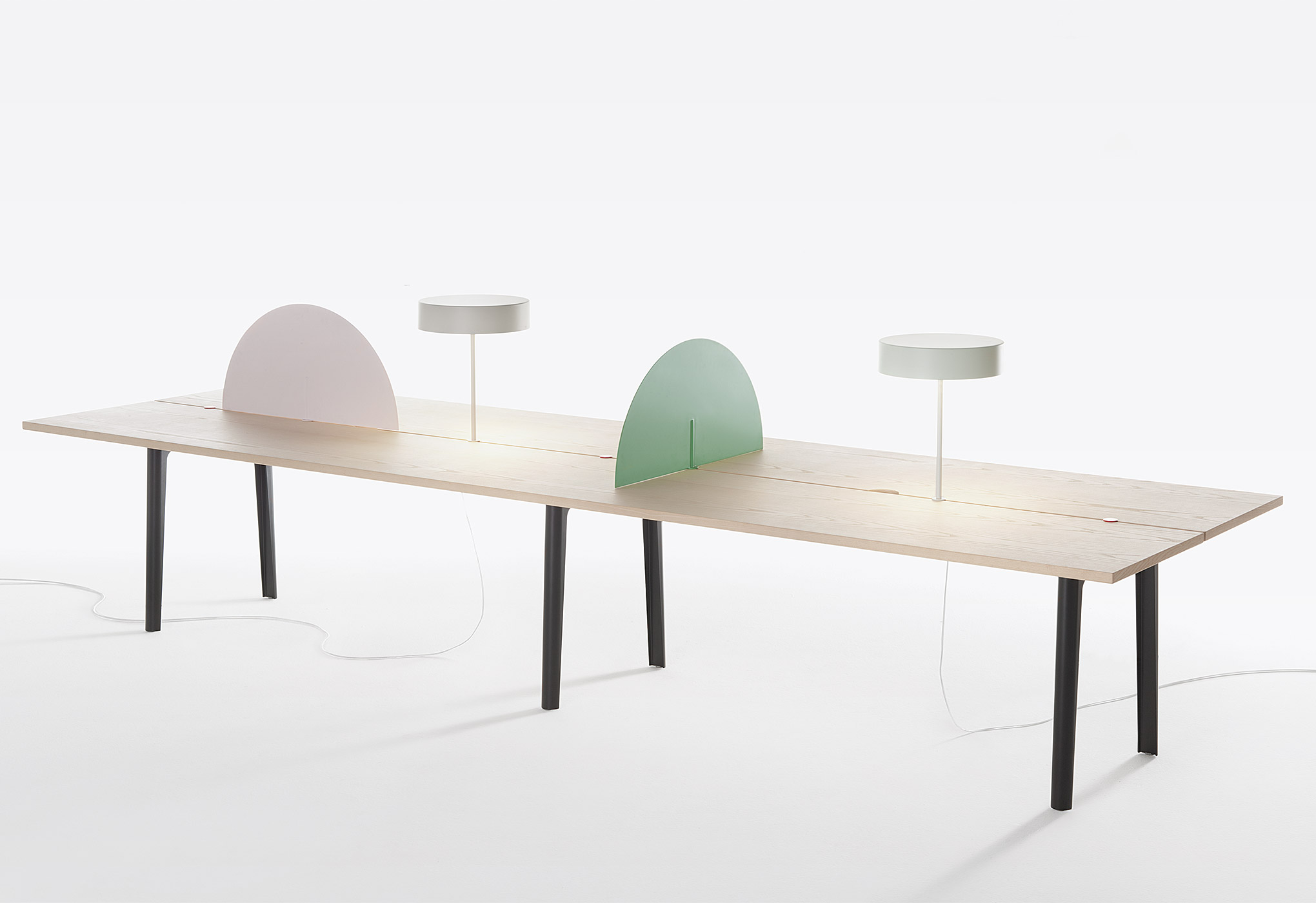 [办公屏风|办公屏风系统|办公家具|登录入口家具|Offset Table 工作台/办公桌]