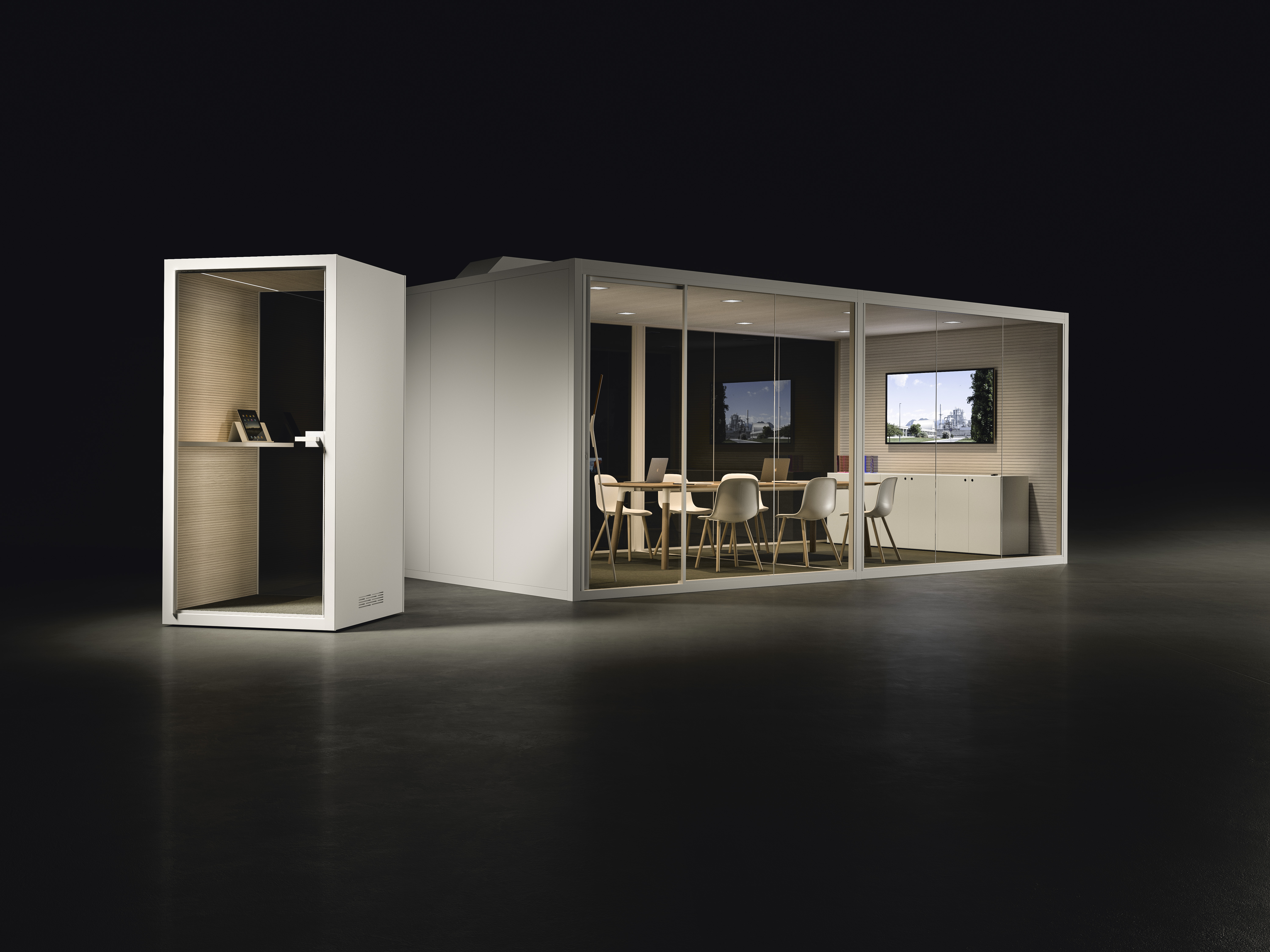 会议台|静音舱/洽谈屋|办公家具|登录入口家具|Acoustic Room Mini 隔音屋