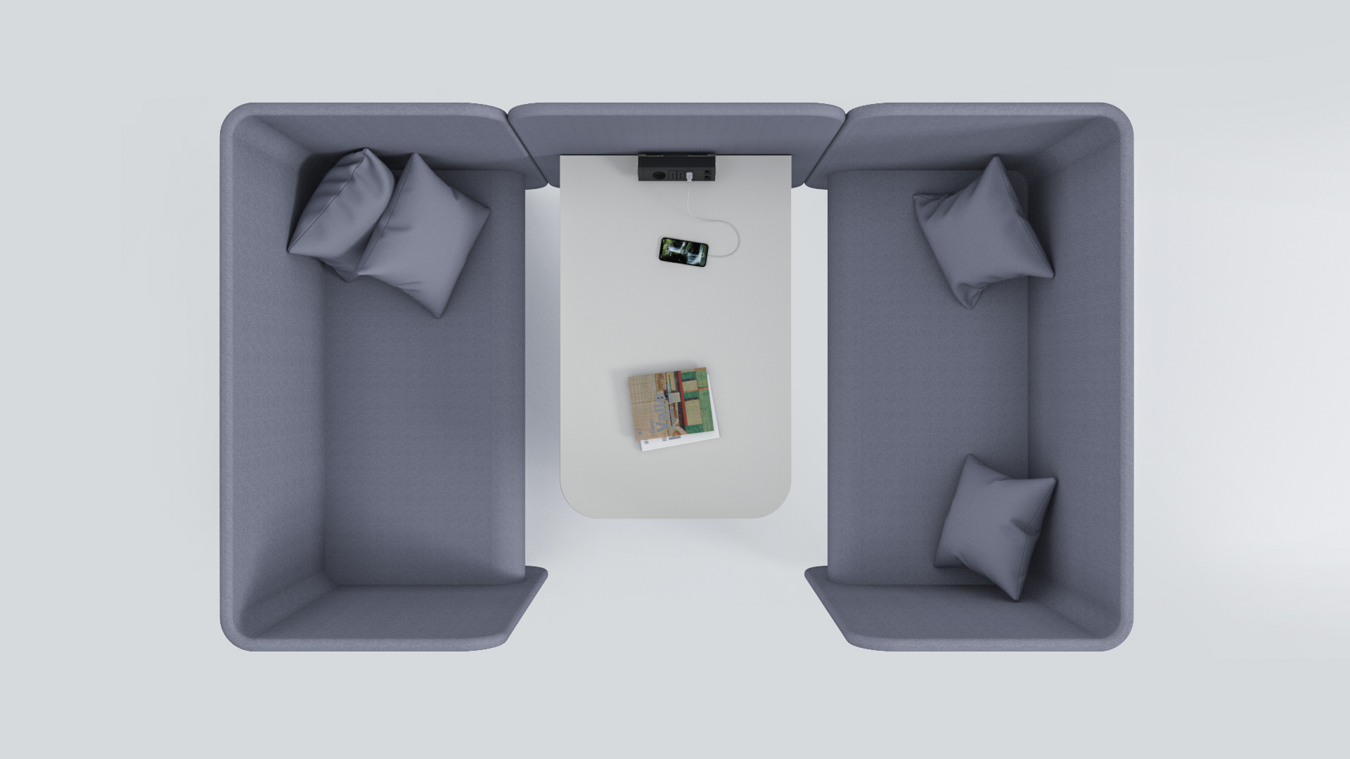 办公屏风|屏风工作站|办公家具|登录入口家具|Hug Modular Pods 工作卡位