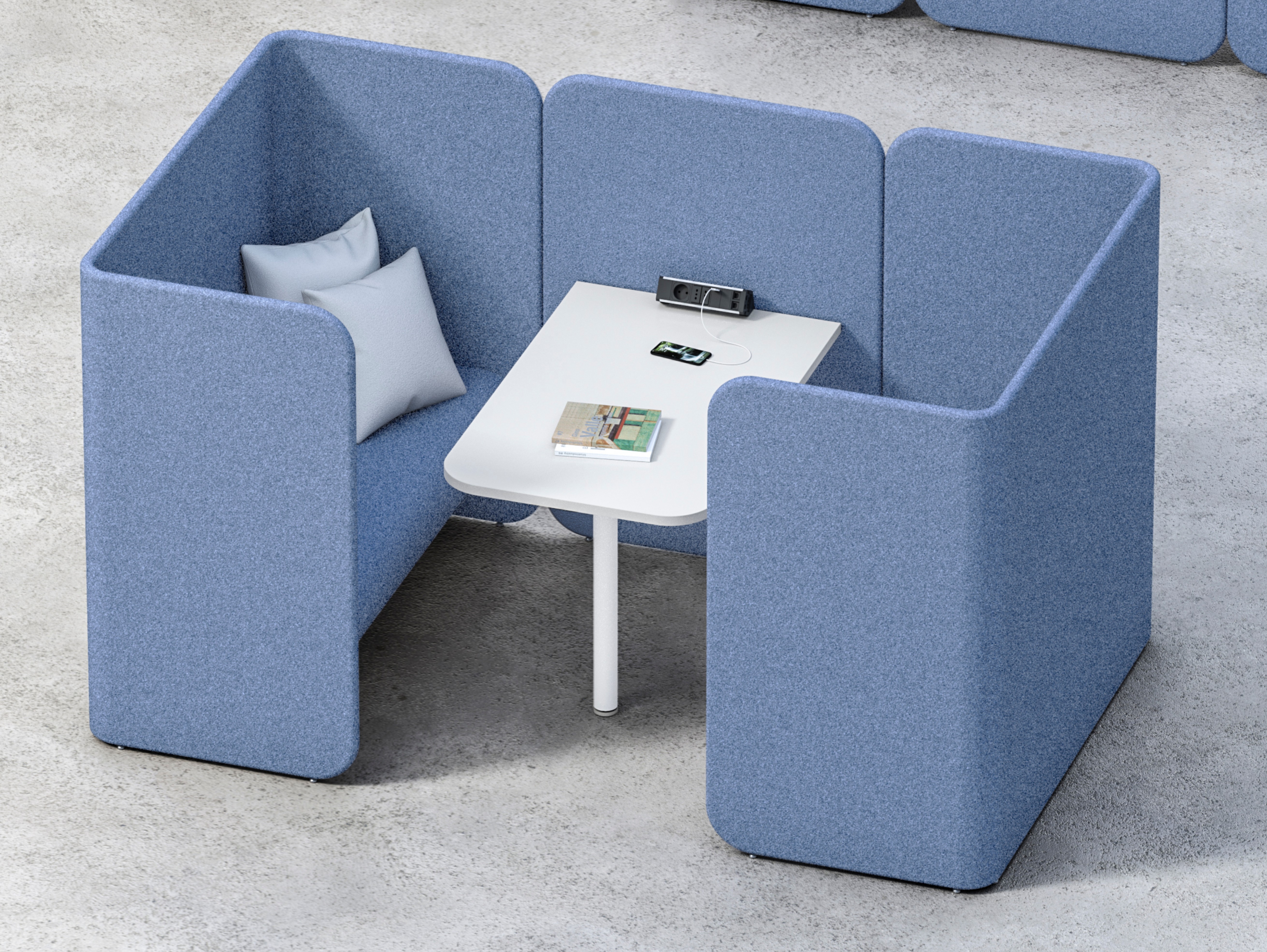 办公屏风|屏风工作站|办公家具|登录入口家具|Hug Modular Pods 工作卡位