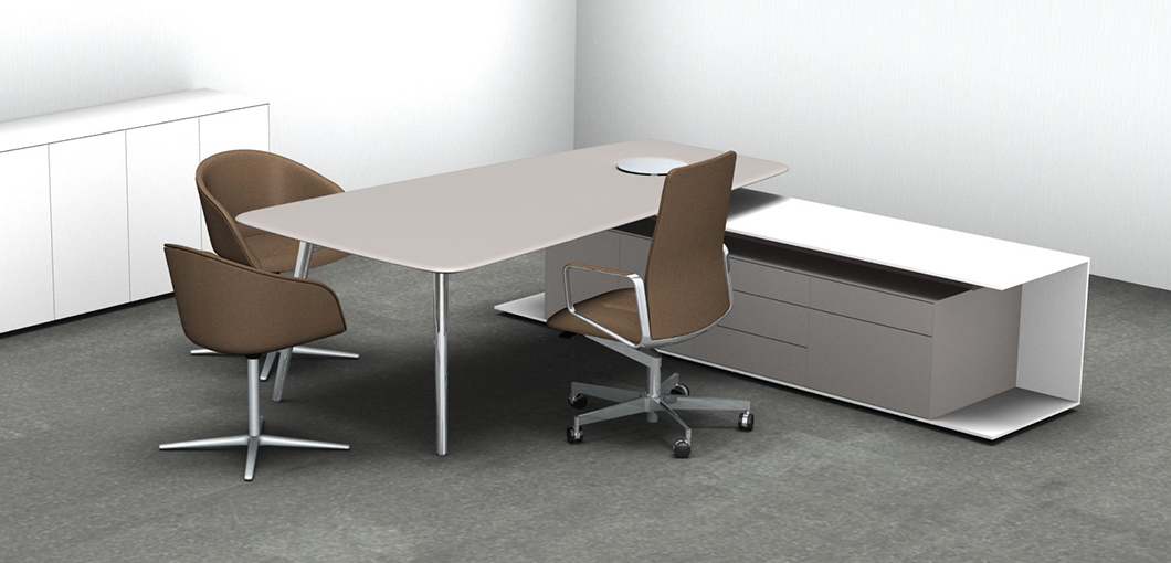 办公台|时尚大班台|办公家具|登录入口家具|KEYPIECE COMMUNICATION DESK.大班台