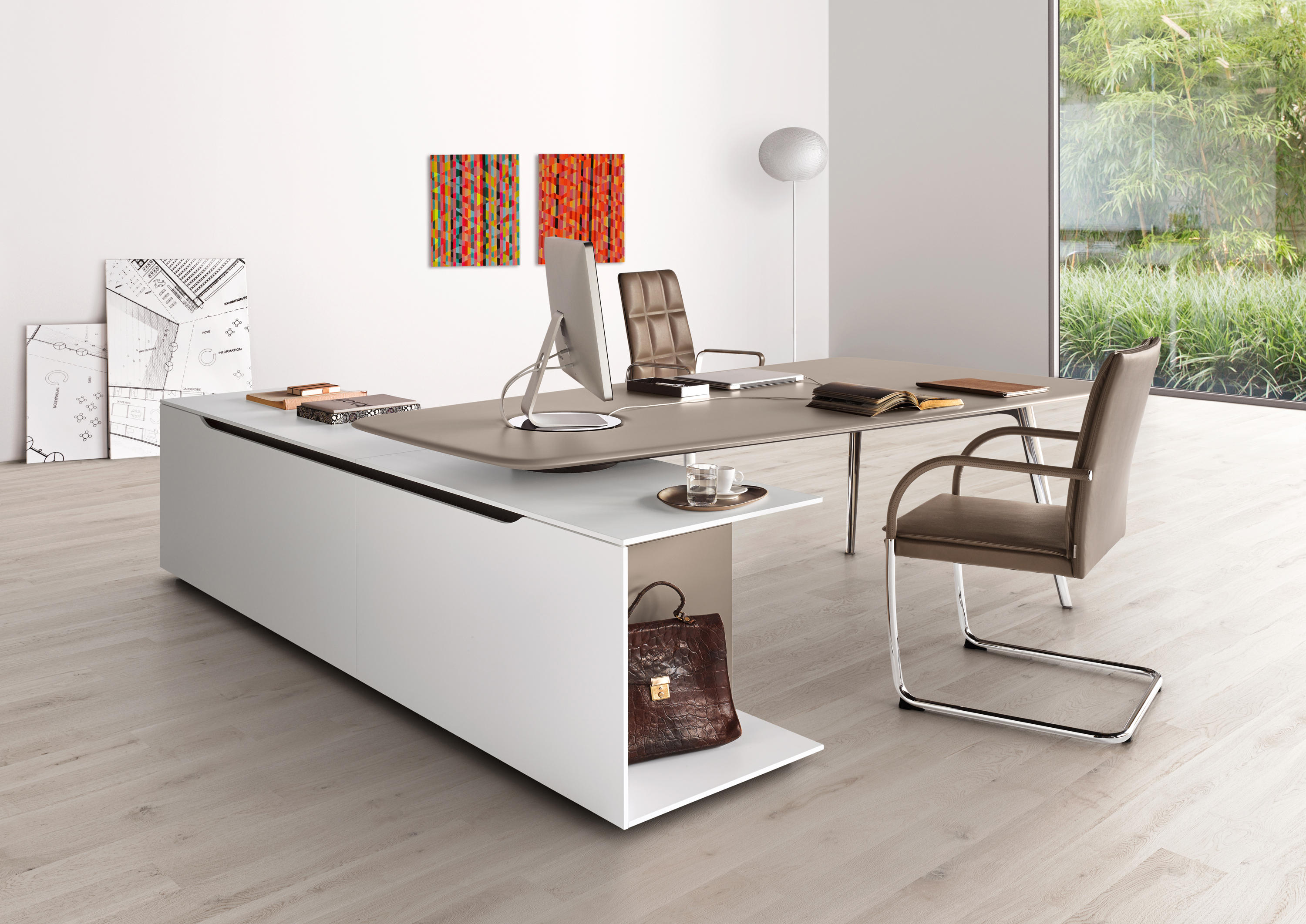 办公台|时尚大班台|办公家具|登录入口家具|KEYPIECE COMMUNICATION DESK.大班台
