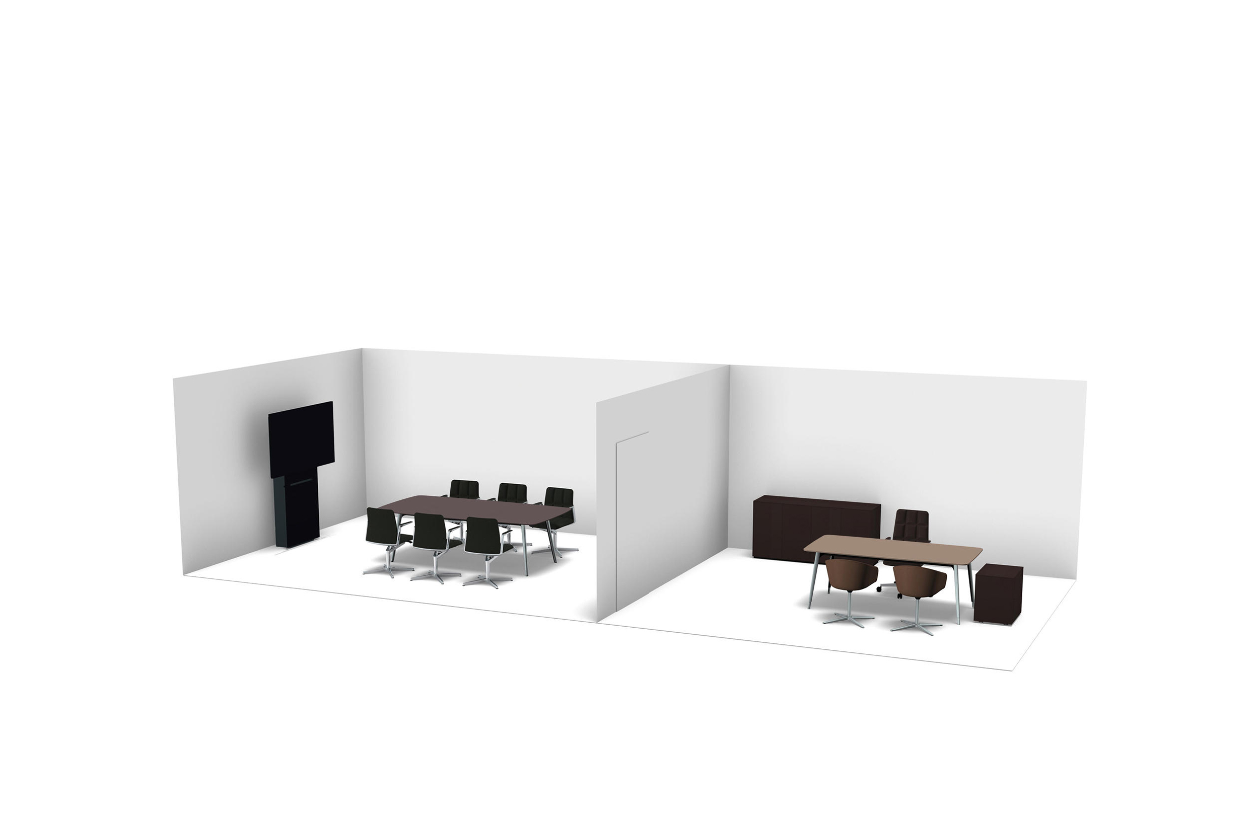 办公台|时尚中班台|办公家具|登录入口家具|KEYPIECE MANAGEMENT DESK.独立班台
