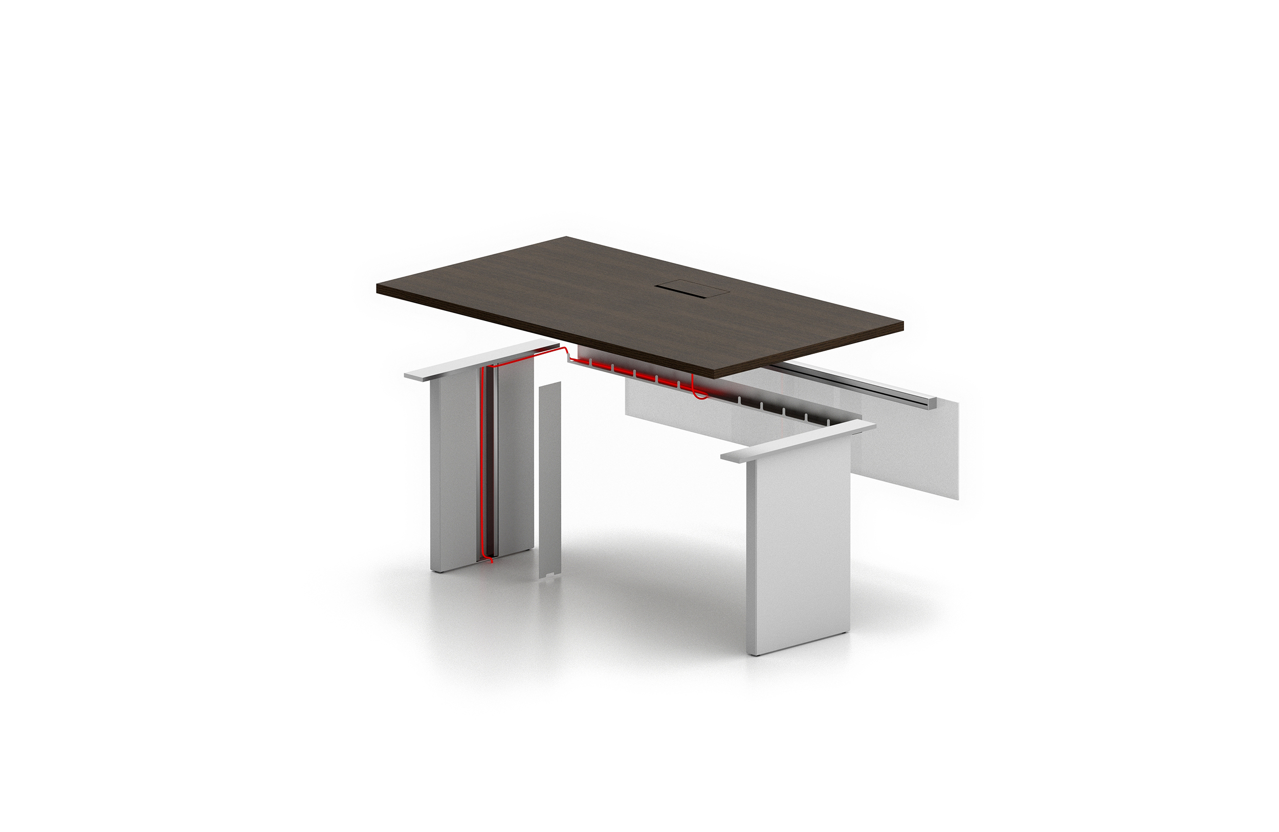 会议台|实木会议台|办公家具|登录入口家具|FRAME LITE会议台
