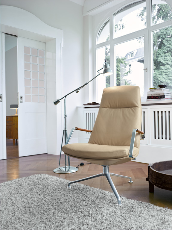 办公椅|现代真皮中班椅|办公家具|登录入口家具|FK 86 Lounge.